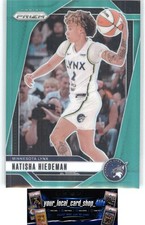 2024 Panini Prizm WNBA Green Prizm #18 NATISHA HIEDEMAN Minnesota Lynx