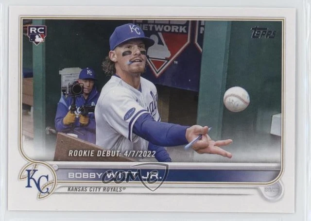 2022 Topps Update Rookie Debut Bobby Witt Jr #US187 Rookie RC