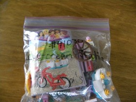 LEGO Friends 41030 Olivia's Ice Cream Bike Set Verified Complete w/ Mini Figure