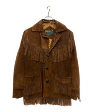 RANCHER by Schott Schott RANCHER Fringe Leather Jacket Men's Size 38 Brown