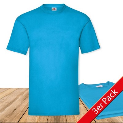 3er, 5er, 10er Pack Fruit of the Loom Valueweight T Mehrpack Herren T-Shirt