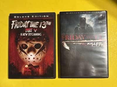 FRIDAY THE 13TH PART V A NEW BEGINNING + 2009 REMAKE KILLER CUT (2 DVD LOT) VG