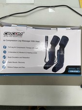 CINCOM Leg Massager with Heat and Compression, Air Compression Boots for Leg Cal