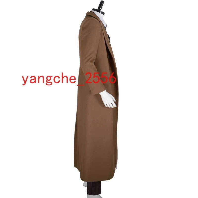 Doctor Who 10th David Tennant Brown Suit Uniform Cosplay Costume Set Halloween - Image 4 of 4