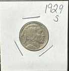 1929 S Buffalo Nickel --VF Very Fine-- Better Date