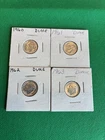 1960, 1961, 1962, & 1963  US Silver BU Proof like Roosevelt Dimes
