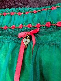 Victoria's Secret Sexy Little Things Babydoll Negligee Small Pink Ruffle Y2K VTG