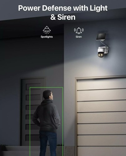 ZOSI 4MP Solar Security Camera C291 Outdoor Wireless, Battery Powered CCTV #C1 - Bild 4 von 23