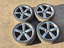 AUDI A7 4G8 ALLOY WHEELS & TYRES SET 275/30/21 9Jx21H2ET35 2011-2018 4H0601025BA