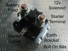 Starter Solenoid Austin Mini Allegro 1.0 1100 1.3 Maxi Morris Minor SRB325 1