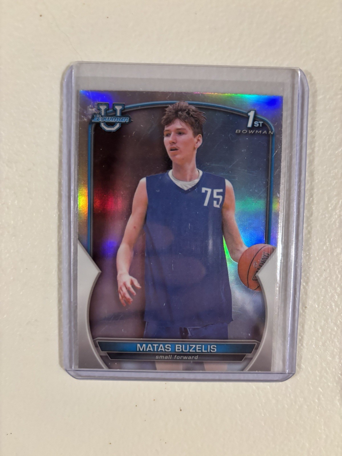 2022-23 Bowman University Chrome - Matas Buzelis #84 Refractor (RC)