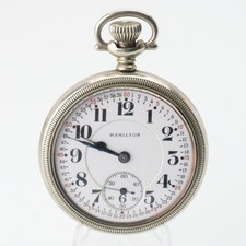 1925 Hamilton 992 Railroad 16S 21J Pocket Watch Nice Montgomery Dial Project