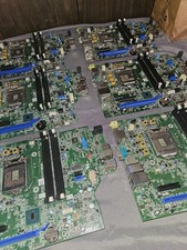 Lot of 6 Dell Intel DDR4 DDR3 Motherboards 50...