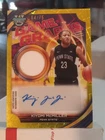 KIYOMI McMILLER 2025-26 BOWMAN BEST U GAME GRAPHS  YELLOW LAZER /75 NRMT+