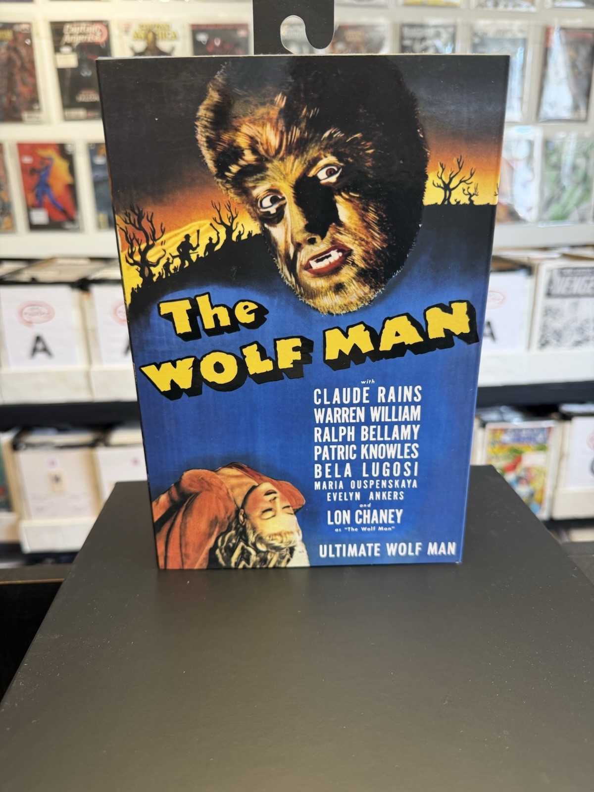 NECA Universal Monsters Ultimate Wolf Man Action Figure Official UK New Boxed