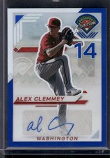 2025 Prospect Edition Alex Clemmey Blue Holo Auto /149