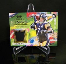 D349 Relic Ben Roethlisberger Sp 2021 Panini Donruss Jersey Kings Jk25