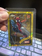 Spider-Girl 2025 Topps Chrome Marvel #143  1st Appearance Yellow Lava RC Rookie