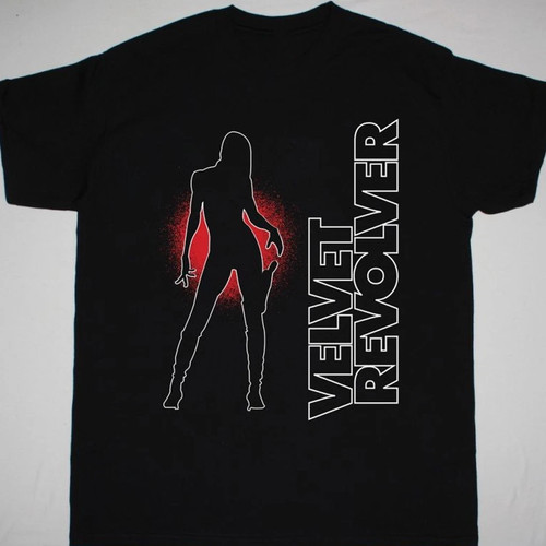 Velvet Revolver band Concert Tour short sleeve black T Shirt all size VK09600