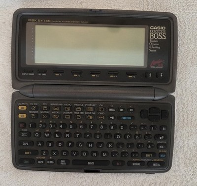 Organiseur Numérique Casio SF-8000 – 64KB – Digital Diary – Vintage