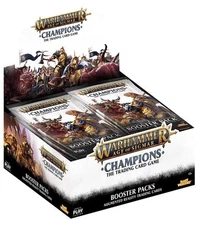 Warhammer Age of Sigmar Champions Card Game Booster Box 24 packs Sealed NEW