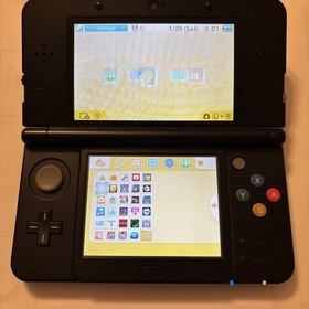 Nintendo New 3DS Super Mario Black Friday Edition Black 4GB SD -260