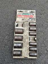 Sears Craftsman Tools Usa 12 Drive Metric Easy Read Impact Socket Set 15885