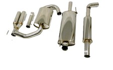Obx Stainless Catback Exhaust 91-97 Vw Golf Iii Variant Vento All 1.4 To 2.8l