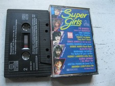 MC Kassette Tape ariola Supergirls 1984 TINA TURNER AMANDA LEAR DEBBIW HARRY ...