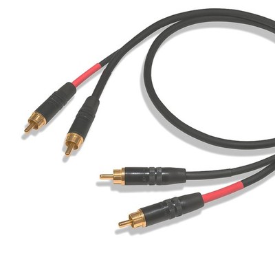 Sommer Cable Onyx 2025 Stereo Cinchkabel schwarz - HiFi OFC Audio Rean RCA