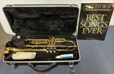 Etude Trumpet Serial# TR19040881 w/Case, Valve Oil, Best Songs Ever PB