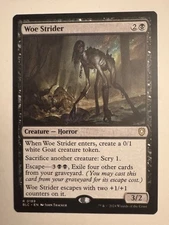 Woe Strider 0189 Non Foil Rare Bloomburrow Commander MTG Near Mint