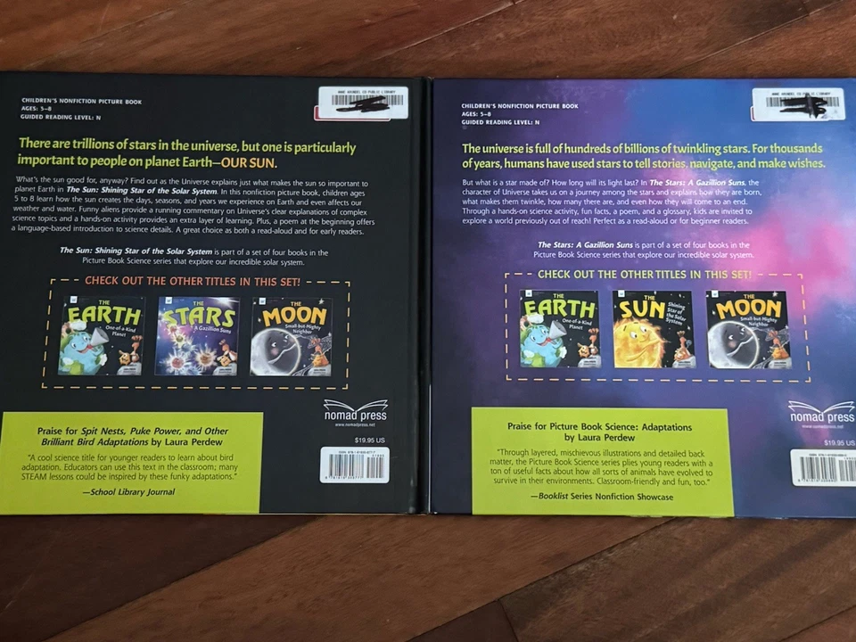 Lot Of Picture Science Children's Educational Books Hardcover Boy Who Cried Wolf - Image 3 of 4