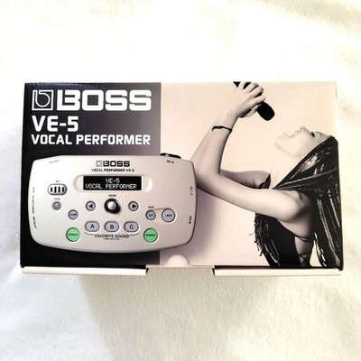 BOSS VE-5 Vocal Performer Vocal Effects Processor 30 Soundtypen Gebraucht