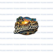 Joshua Tree National Park Bumper Vinyl Decal Sticker Souvenir Travel Luggage D