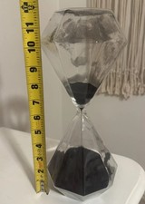 Hourglass Timer Approx 60 Minutes Diamond Sha...
