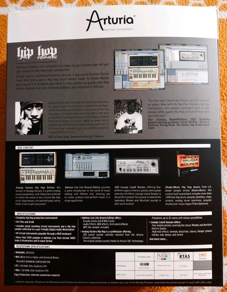 Arturia Hip Hop Producer, Software, DAW, Samples von Modernbeats - Bild 2 von 4