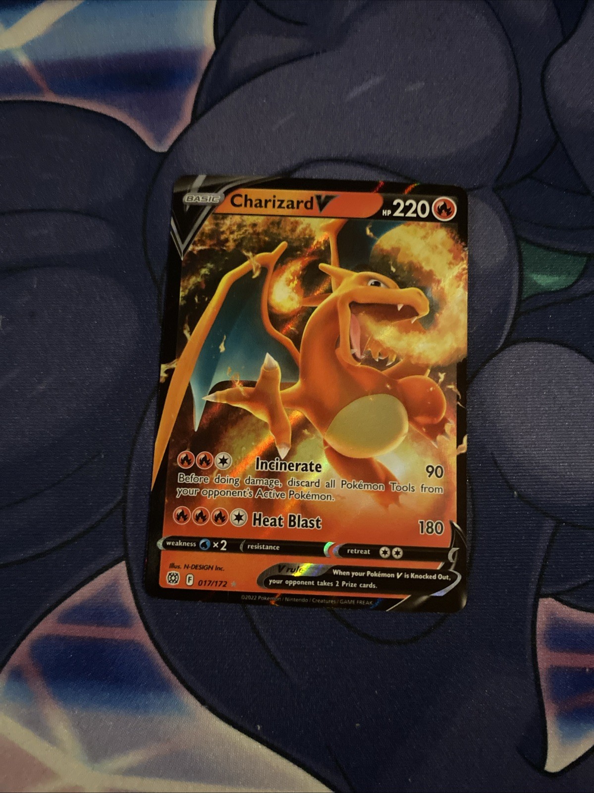 Charizard V 017/172 Swsh09: Brilliant Stars Holo