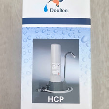 Doulton HCP Countertop Ceramic Water Filter 1.5L White/Grey Chlorine Removal