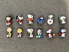Snoopy Croc Cute Shoes Charms Set of 12