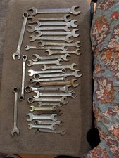 Lot Of Mixed Vintage Combination Open Box End Wrenches Sockets Tools Lot Of Mixed Vintage Combination Open Box End Wrenches Sockets Tools