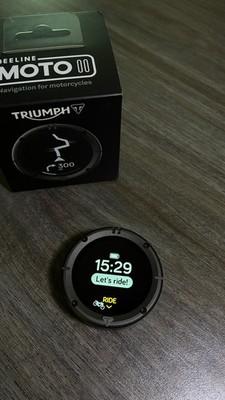 Beeline Moto II Triumph Edition Compact Motorcycle/Scooter GPS Navigation