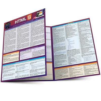 HTML 5: A QuickStudy Laminated Reference Guide