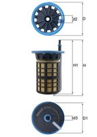 Mahle Kraftstofffilter KX 515 Filtereinsatz FüR Jumper Peugeot Boxer CitroËN Bus