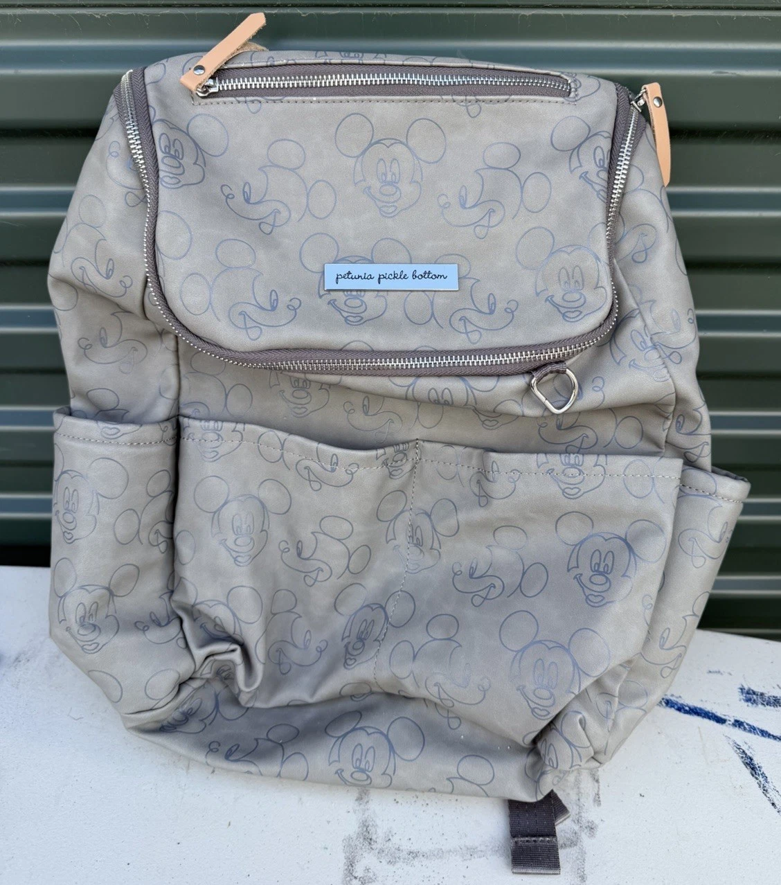 Petunia Pickle Bottom Mickey Disney Diaper Bag/Backpack