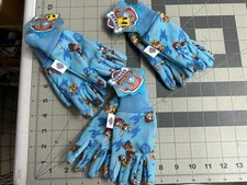 3-pair NICKELODEON PAW PATROL Kids Toddler 3+ Jersey Gardening Gloves Midwest