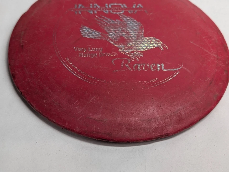 Innova DX Raven Disc Golf Fairway Driver 165g Red PFN Barstamp - Image 2 of 4