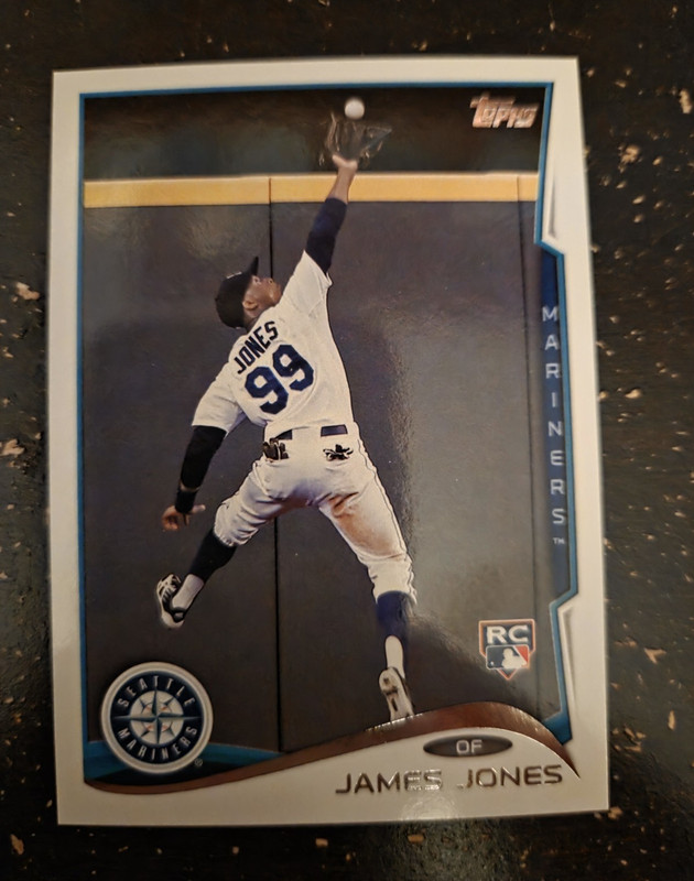Topps 2014 Update Series James Jones Seattle Mariners #US-147 Rookie Card (33)