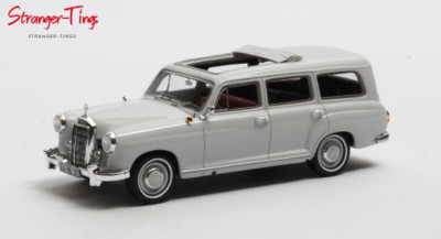 Matrix Mercedes Benz W120 180b Kombi Binz 1960 grau Maßstab 1:43