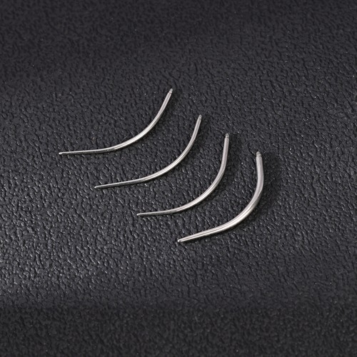 Titanium Piercing Needle for Ear/Nose/Navel/Lip/Eyebrow Piercing Stretching Tool - Picture 10 of 13